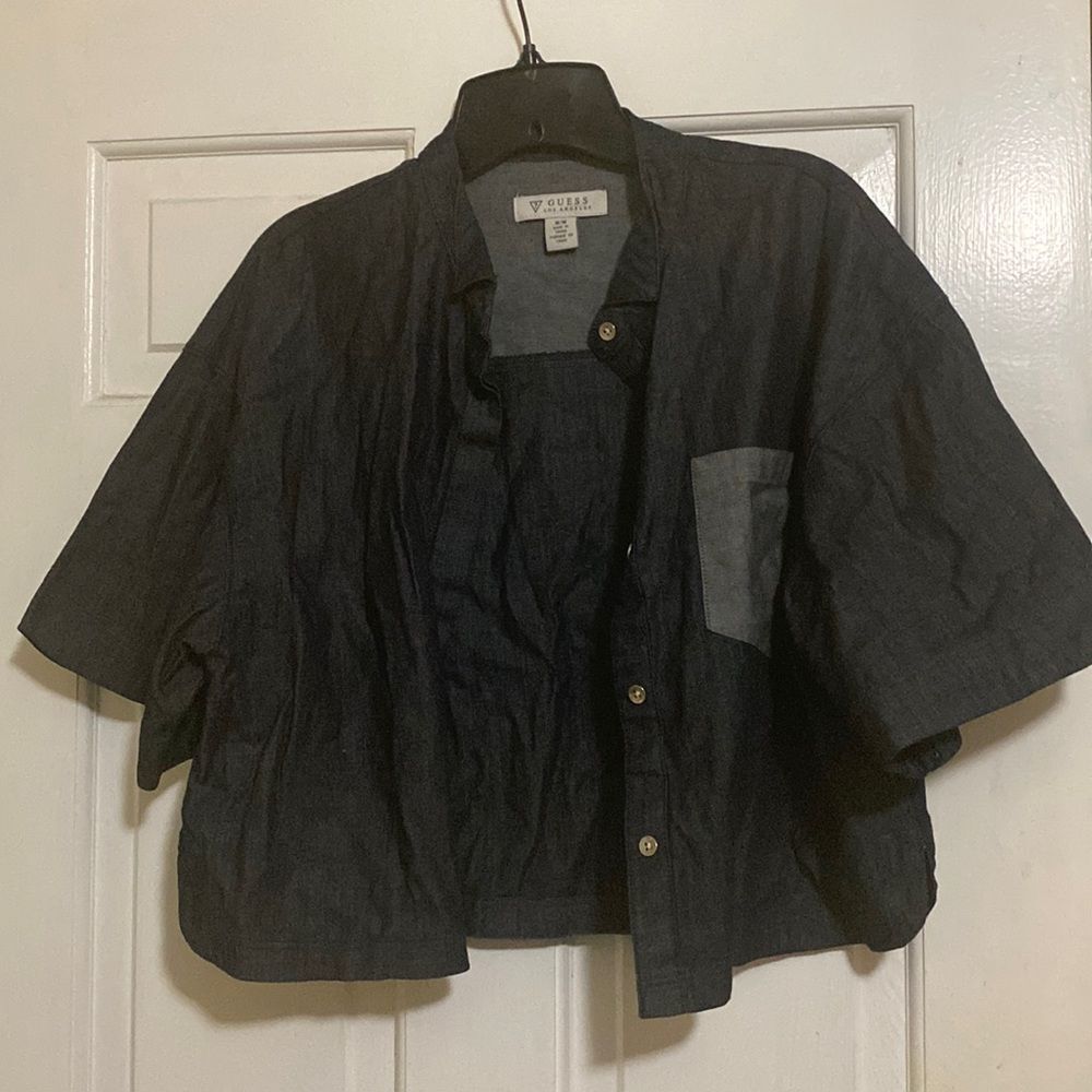 Guess soft denim top